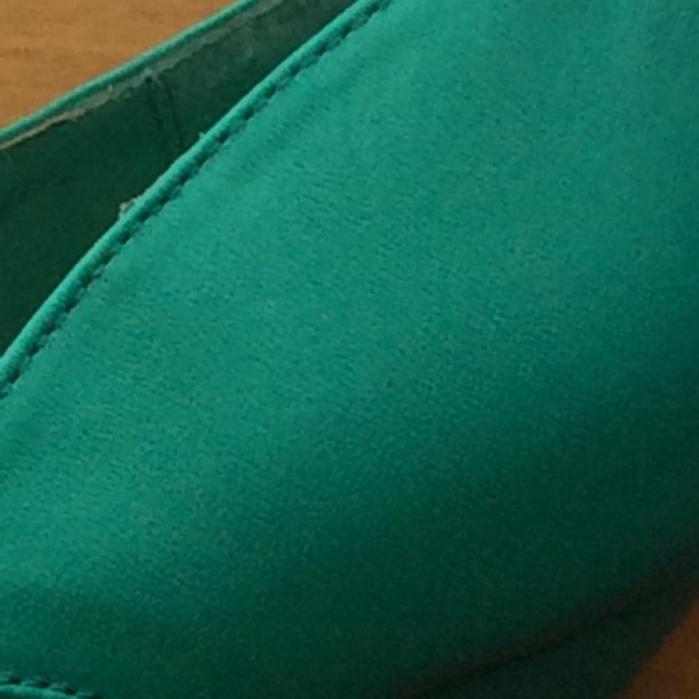 Marichi Mami Teal heels. Size 6 - Picture 6 of 7